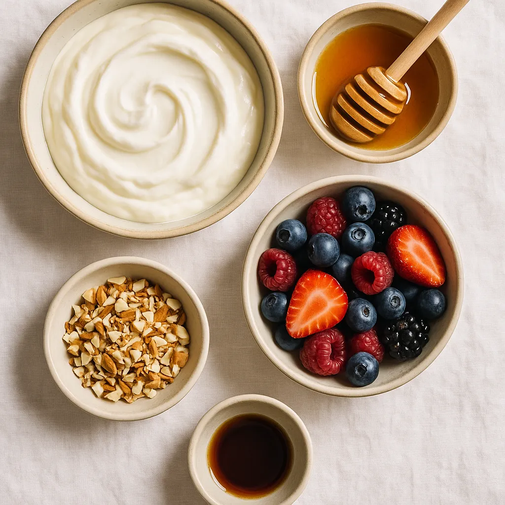 Ingredients For Frozen Greek Yogurt Bars ingredients for frozen Greek yogurt bars